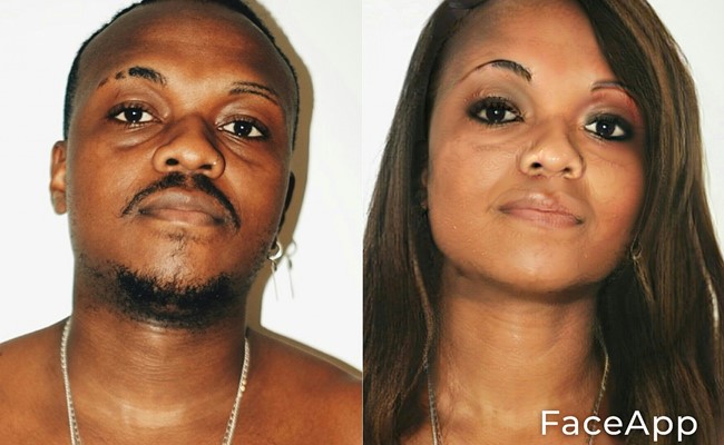 Djonga no FaceApp — Foto: Reprodução