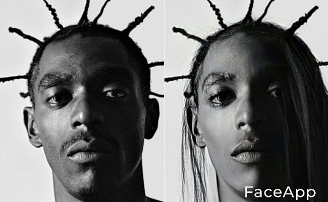 Sabotage no FaceApp — Foto: Reprodução