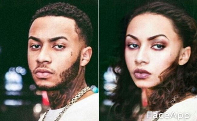Orochi no FaceApp — Foto: Reprodução