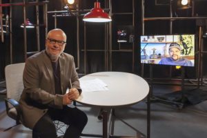 ex-BBB Babu Santana na TV Cultura