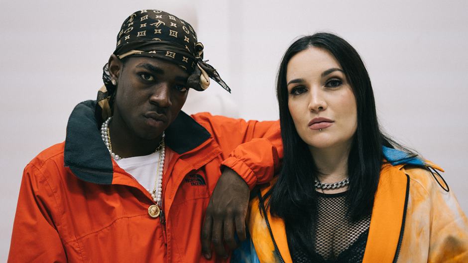 Milkee e o rapper Malcolm VL