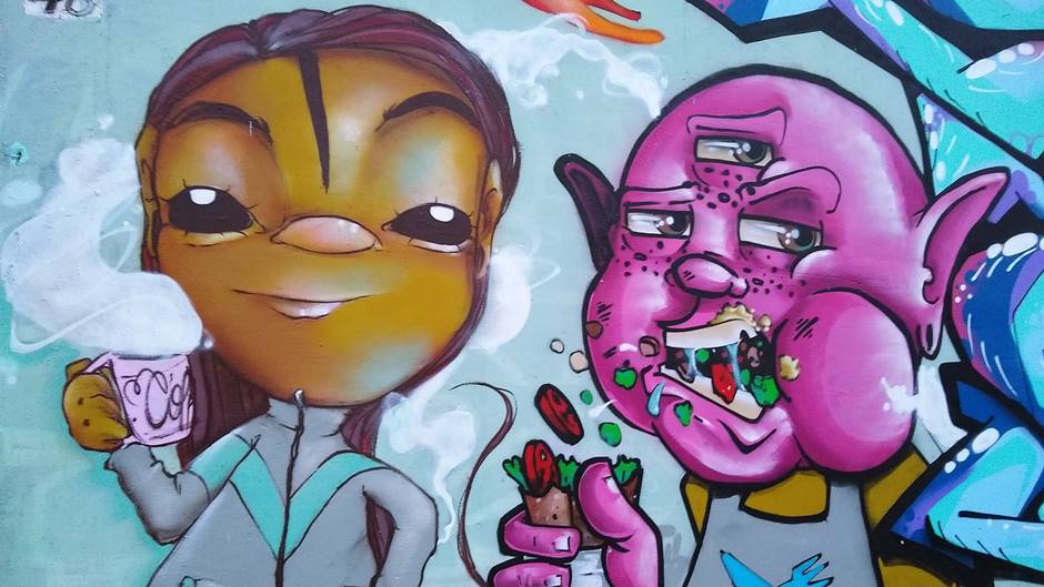 Grafiteiros convidados dialogam sobre arte, pandemia e criminalização da expressão artística; DJ Sophia comanda o som durante a transmissão;