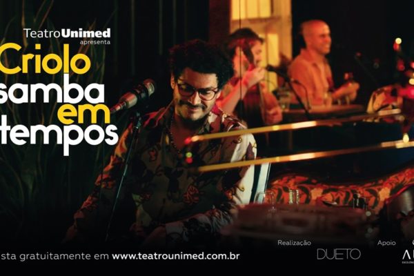 Criolo estreia seu primeiro filme-concerto, com direção de Monique Gardenberg, sexta, 30 de julho