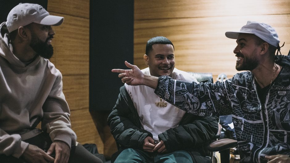 Gabigol , Papatinho e Choji - Foto Divulgação