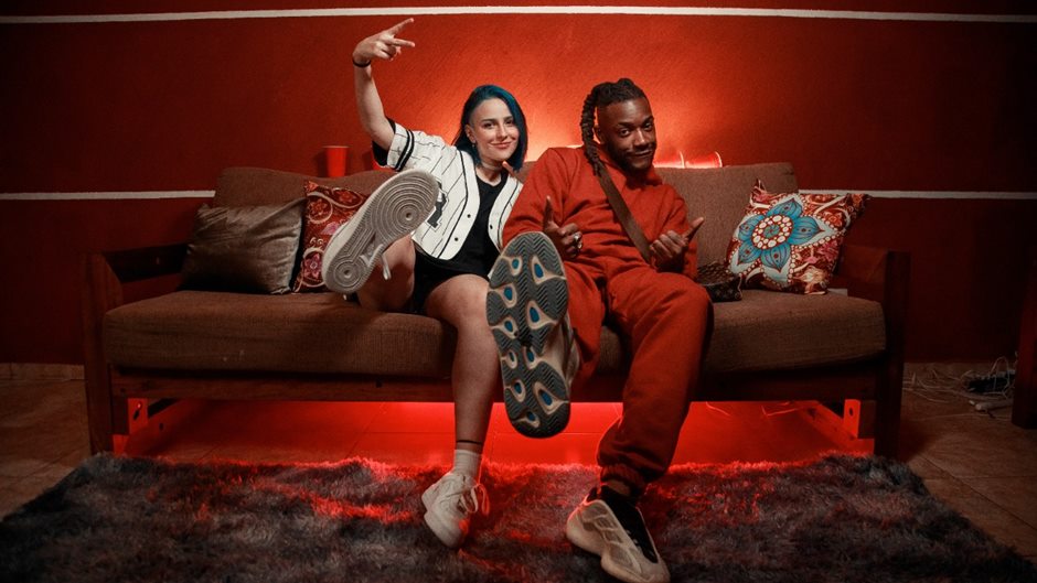 Pelé Milflows e Belle Kaffer - Foto Divulgação