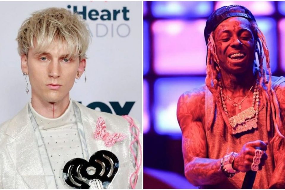 Machine Gun Kelly e Lil Wayne se unem para apresentar o single "AY!"