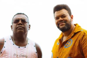 Babu Santana canta com MC Marcinho - Foto divulgação