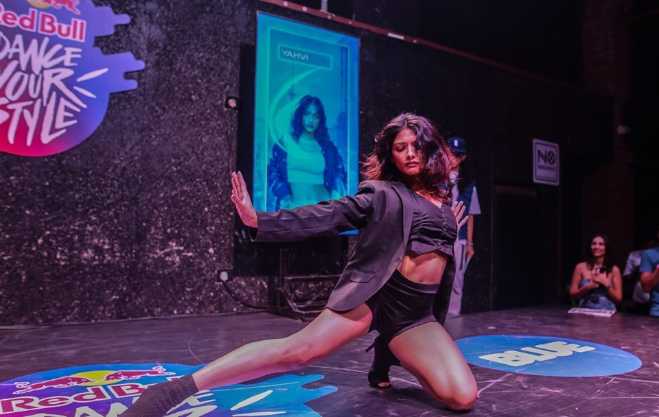 Yahvi performs during the South India Regional Final of Red Bull Dance Your Style in Bengaluru, India on September 24, 2022