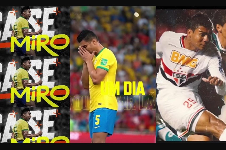 Casemiro classifica Brasil para as oitavas de final e estreia minidocumentário no Kwai