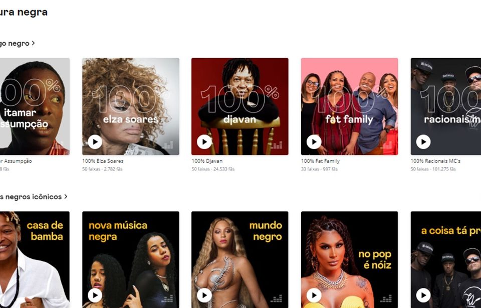 Cultura Negra: playlists especiais e podcasts destacam o trabalho de artistas e criadores de conteúdo pretos no Brasil e no mundo