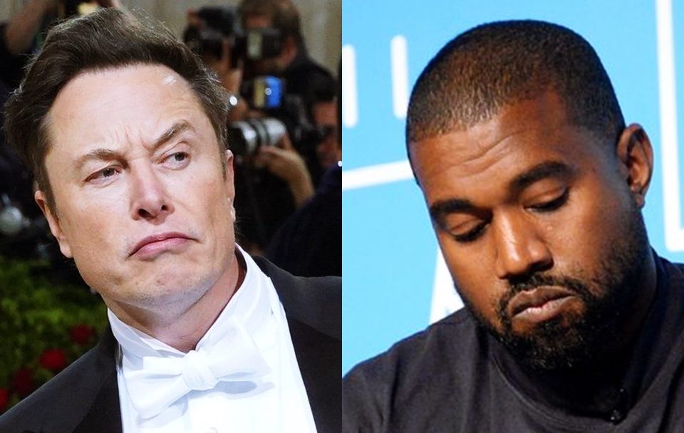 Kanye West é suspenso por Elon Musk no Twitter