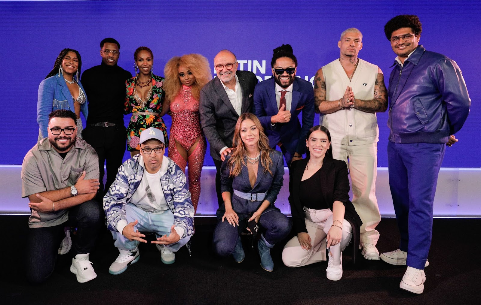 Drik Barbosa, Kayblack, Karol Conká, Ster, Manuel Abud, Evandro Fioti, Filipe Ret, Criolo Rodrigo Oliveira, DJ Marco, Kamilla Fialho e Alana Leguth (Créditos: Mauricio Santana/Getty Images)