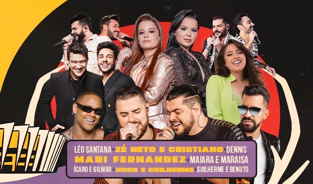 Gramado do Mineirão recebe o Festival Sertanejo com grandes estrelas da música
