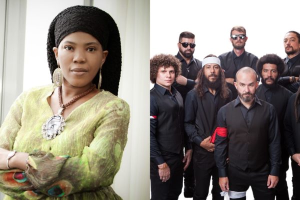 o Festival Fyah-Cultura Black que vai acontecer em Brasília dia 06 de maio com a cantora das Ilhas Virgens, Dezarie e a banda Mato Seco