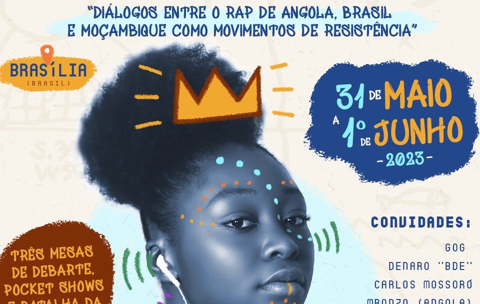 UnB recebe evento de rap com participantes de Angola, Brasil e Moçambique