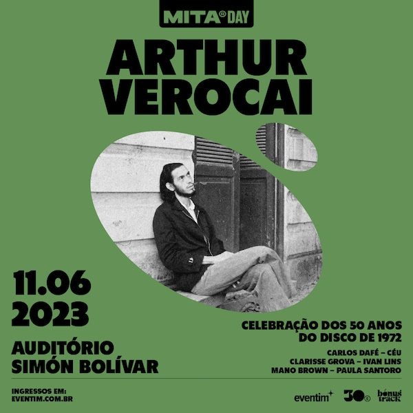 MITA Day: Arthur Verocai recebe Ivan Lins, Mano Brown, entre outros convidados, no Auditório Simón Bolívar, em SP