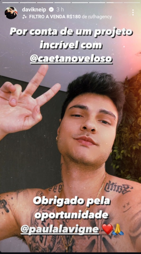 Davi Kneip - Foto Instagram e Divulgação