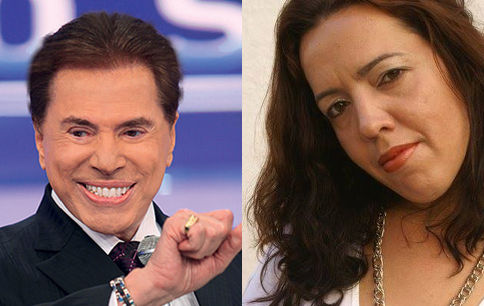 Dina Di no Programa do Silvio Santos - Foto Divulgação