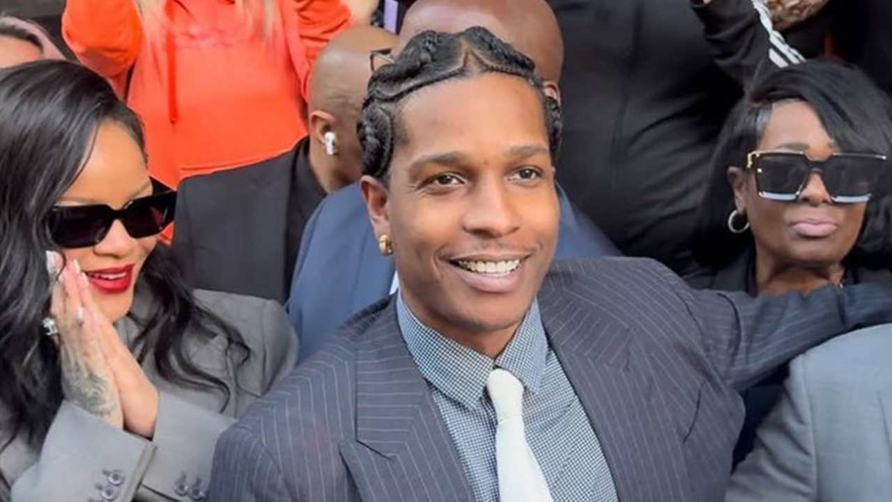 Juiz declara A$AP Rocky inocente, e rapper comemora com Rihanna no tribunal