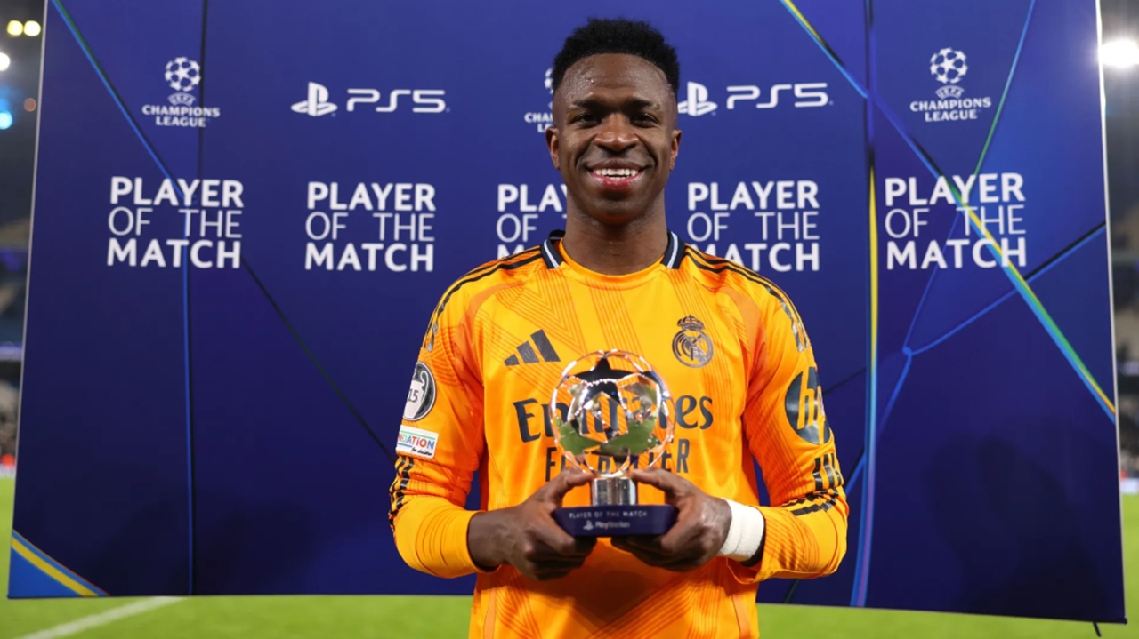 Vinicius Jr. É Eleito Melhor do Jogo Após Virada do Real Madrid