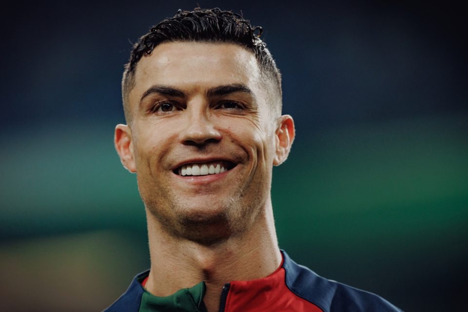 Cristiano Ronaldo during UEFA Euro 2024 qualifying game between national teams of Portugal and Slovakia at Estadio do Dragao, Porto. (Maciej Rogowski) — Photo by mrogowski_photography
