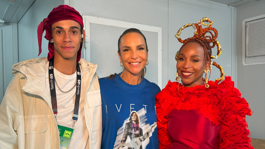 Jorge Conjota, Ivete Sangalo e Karol Conká - Foto DIvulgação