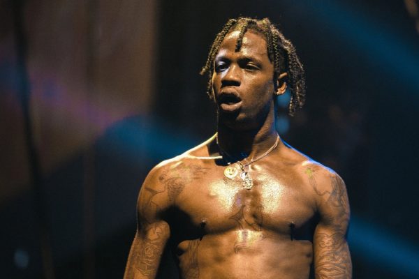 Travis Scott performing at Glavclub in Moscow on 6th of December 2014 — Photo by hurricanehank