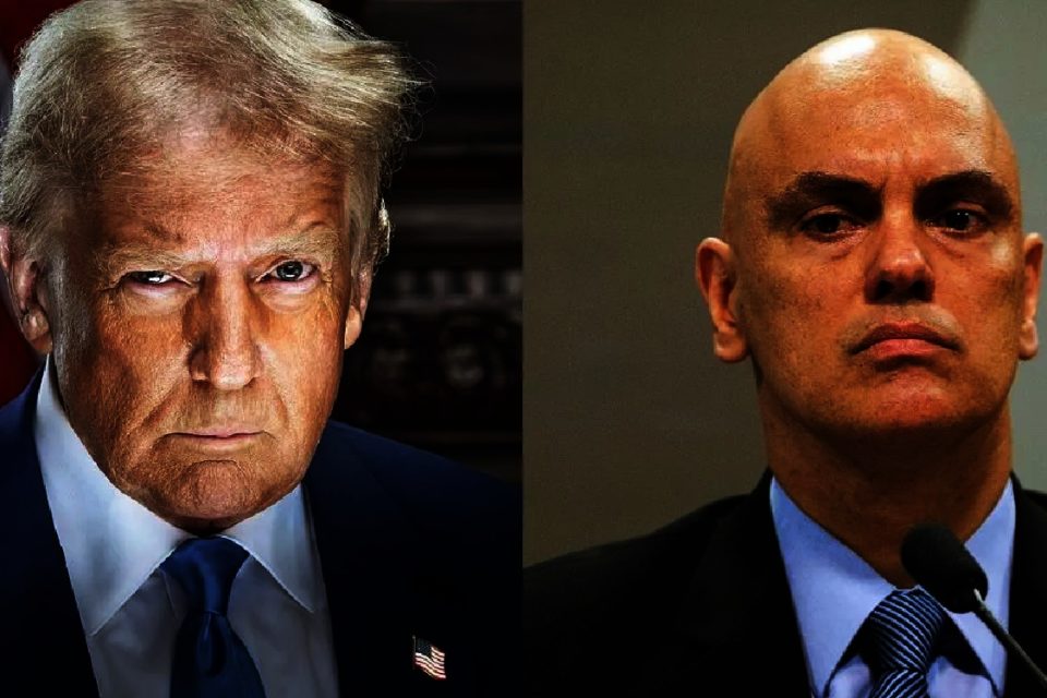 TRUMP X MORAIS - Foto Divulgação