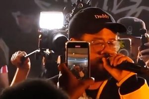 Emicida na Batalha da Aldeia