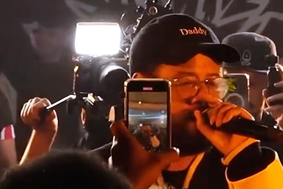 Emicida na Batalha da Aldeia