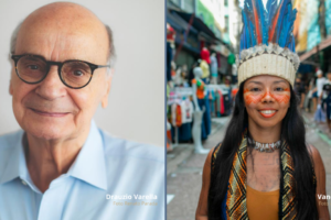 Drauzio Varella e Vanda Witoto