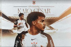 Kaio César é anunciado pelo Corinthians