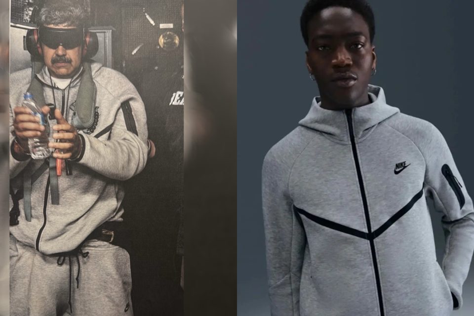 Maduro e Nike Tech Fleece