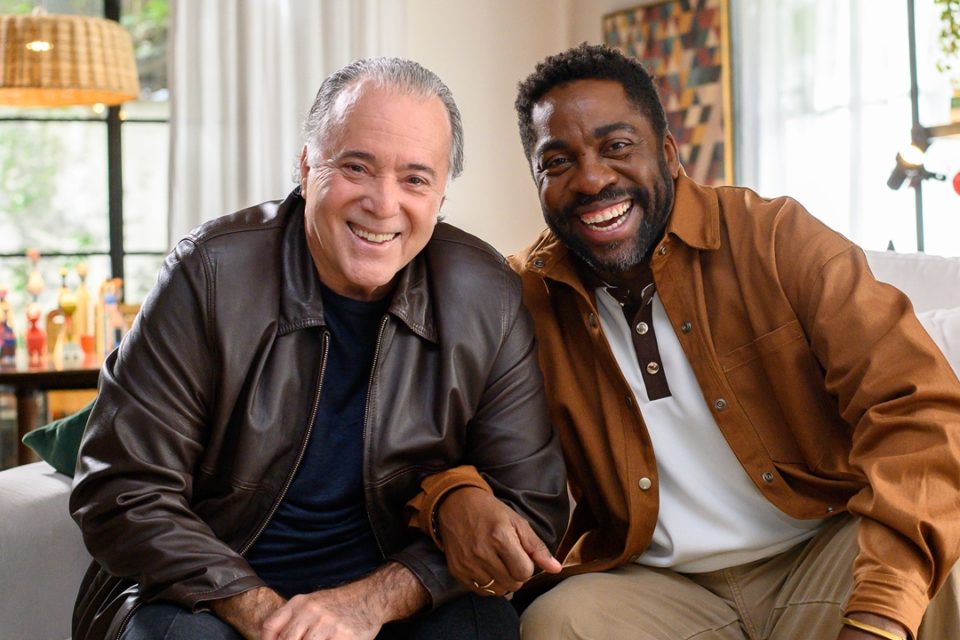 Lázaro Ramos e Tony Ramos. Créditos: Ana Paula Amorim